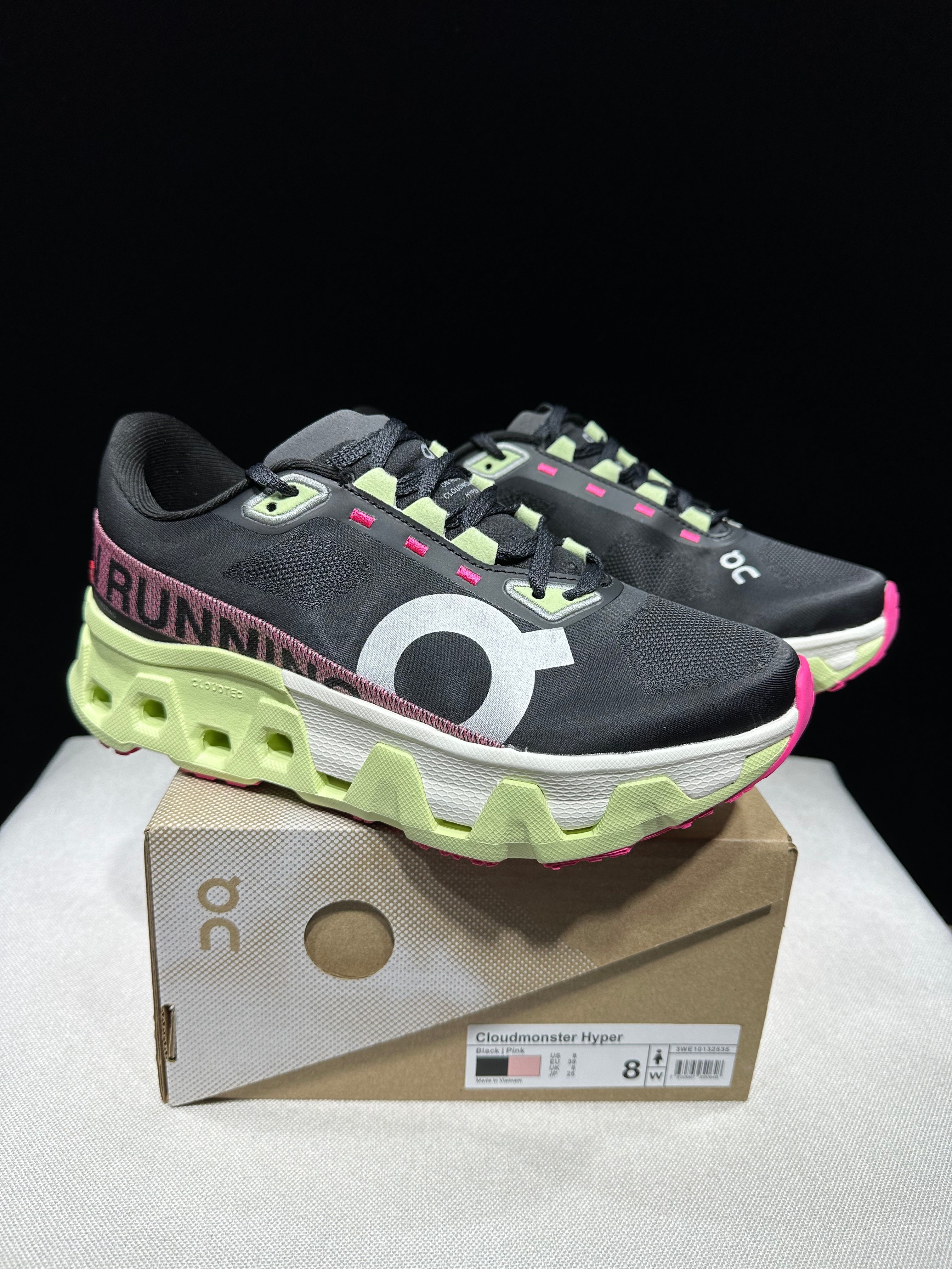 ON - Cloudmonster Hyper 'Black | Lima'
