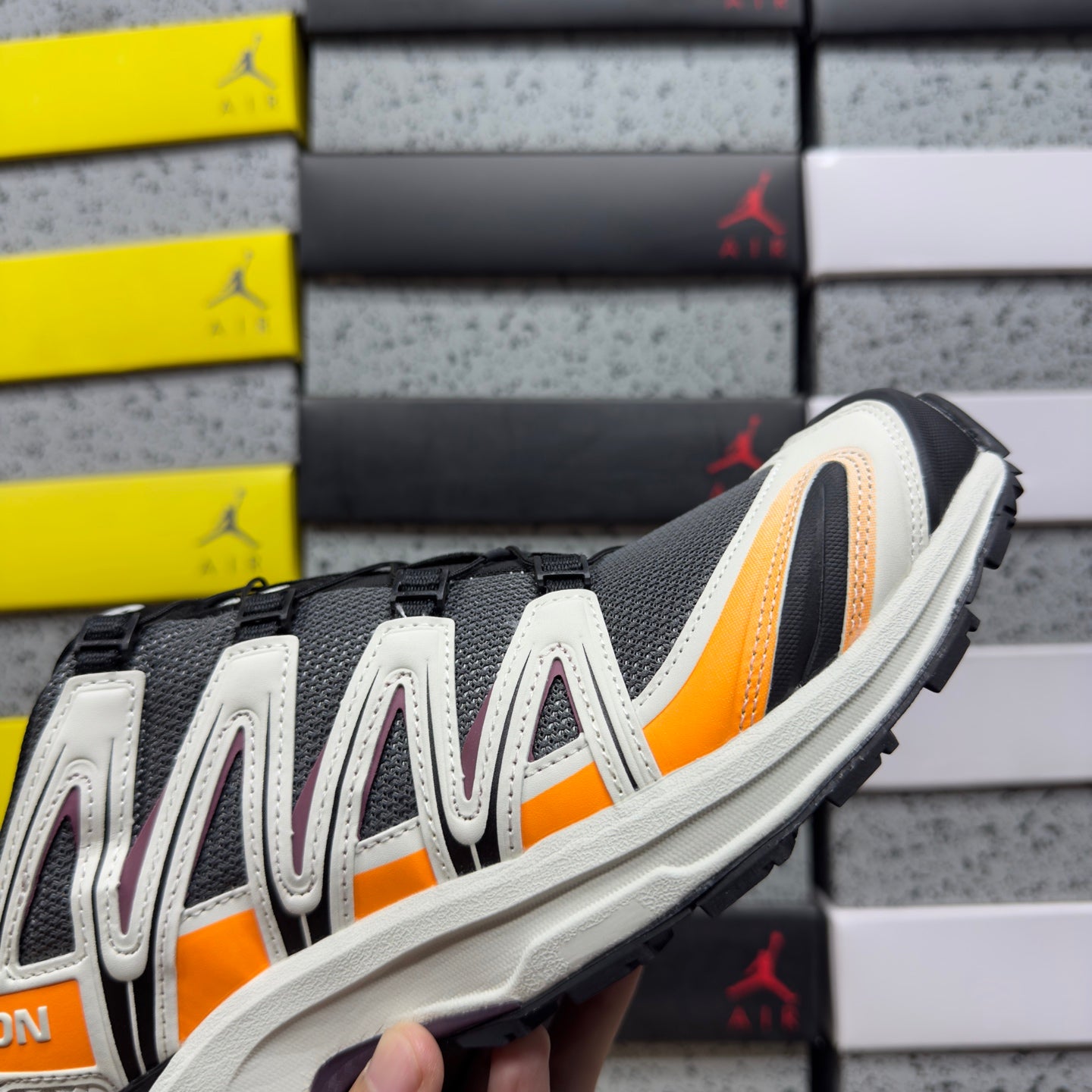 SALOMON-XA Pro 3D 'Icicle Turmeric Nocturne'