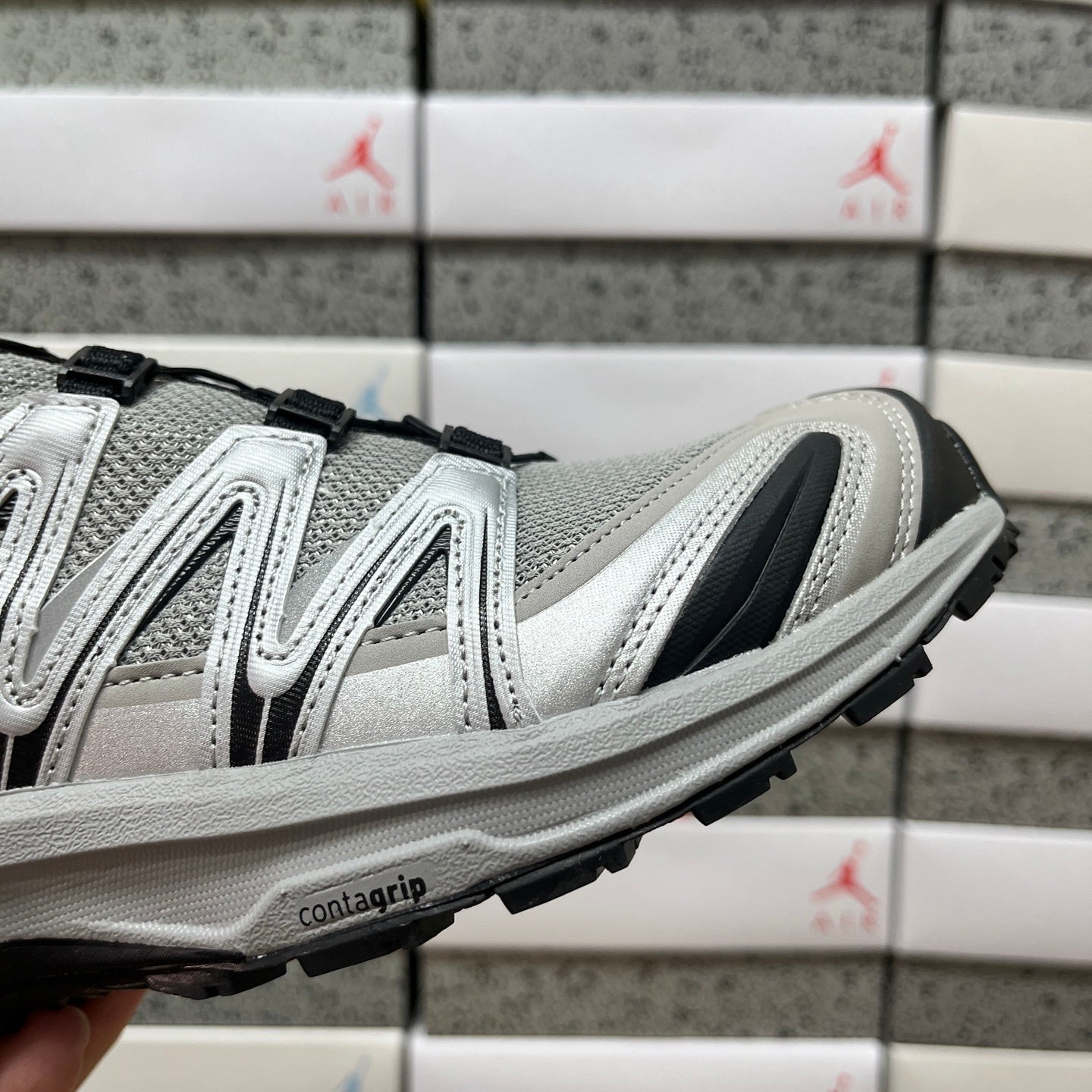 SALOMON-XA Pro 3D 'Ghost Gray Silver Black'