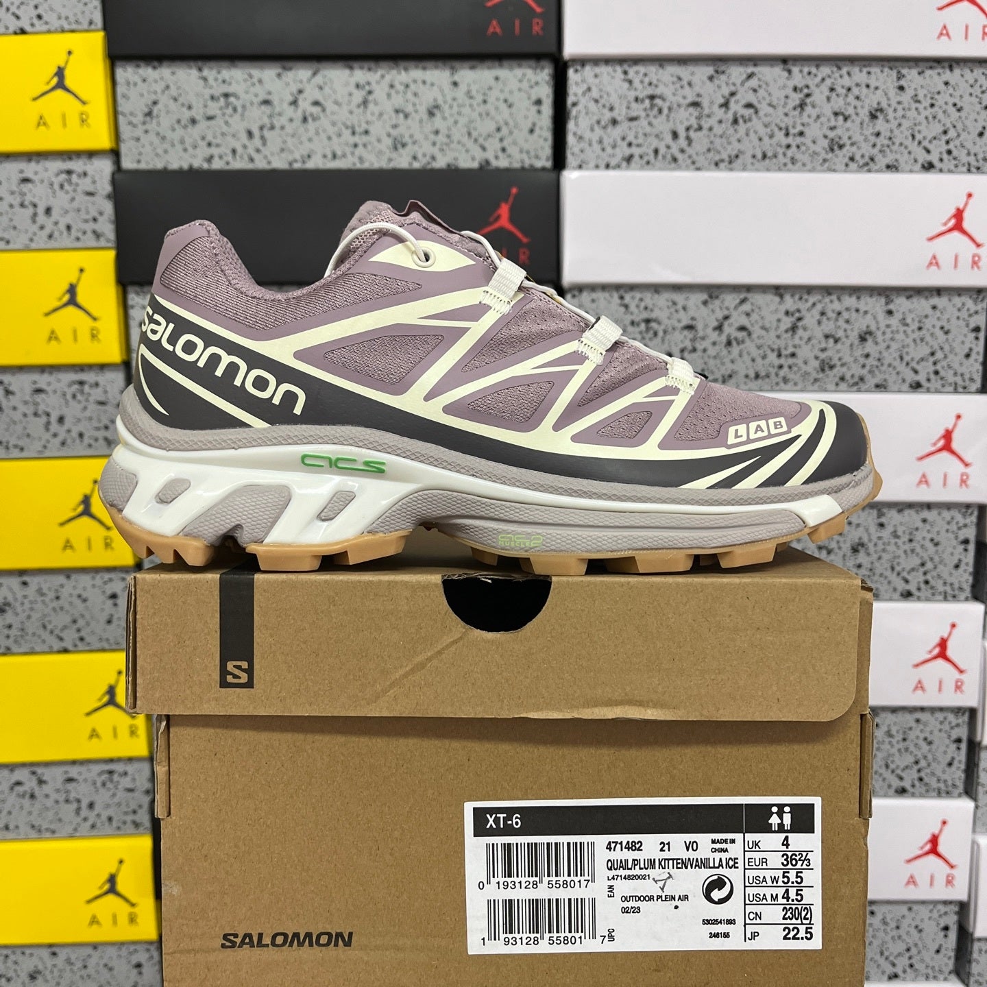 SALOMON-XT-6 'Quail Plum Kitten'