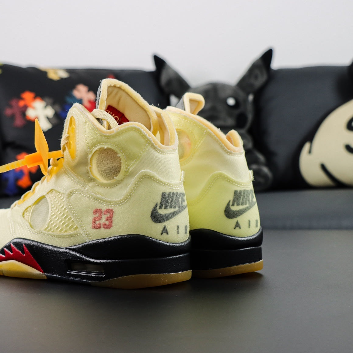 Jordan 5 x Off-White Retro 'Sail'