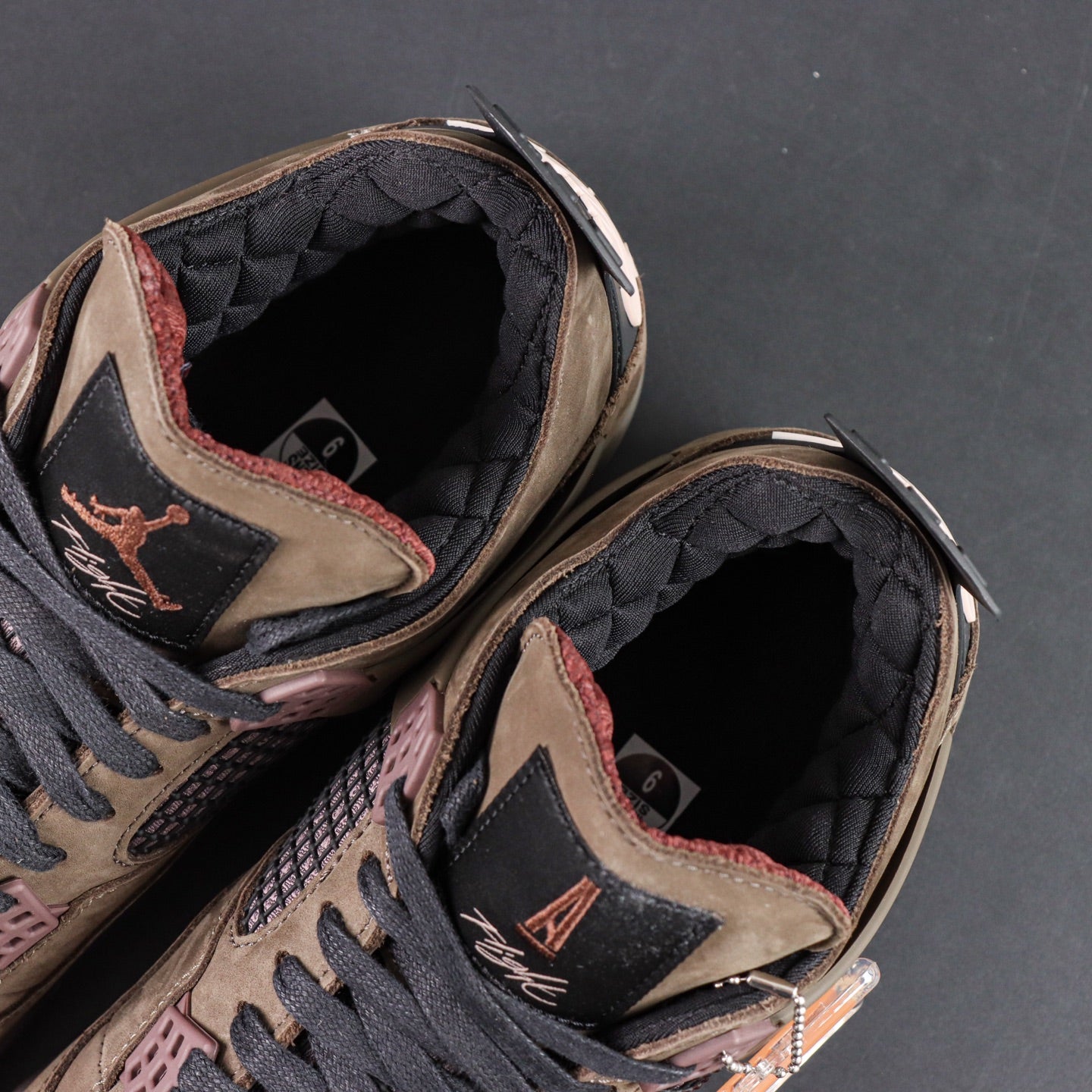Jordan 4 x A Ma Maniere 'Dark Mocha'