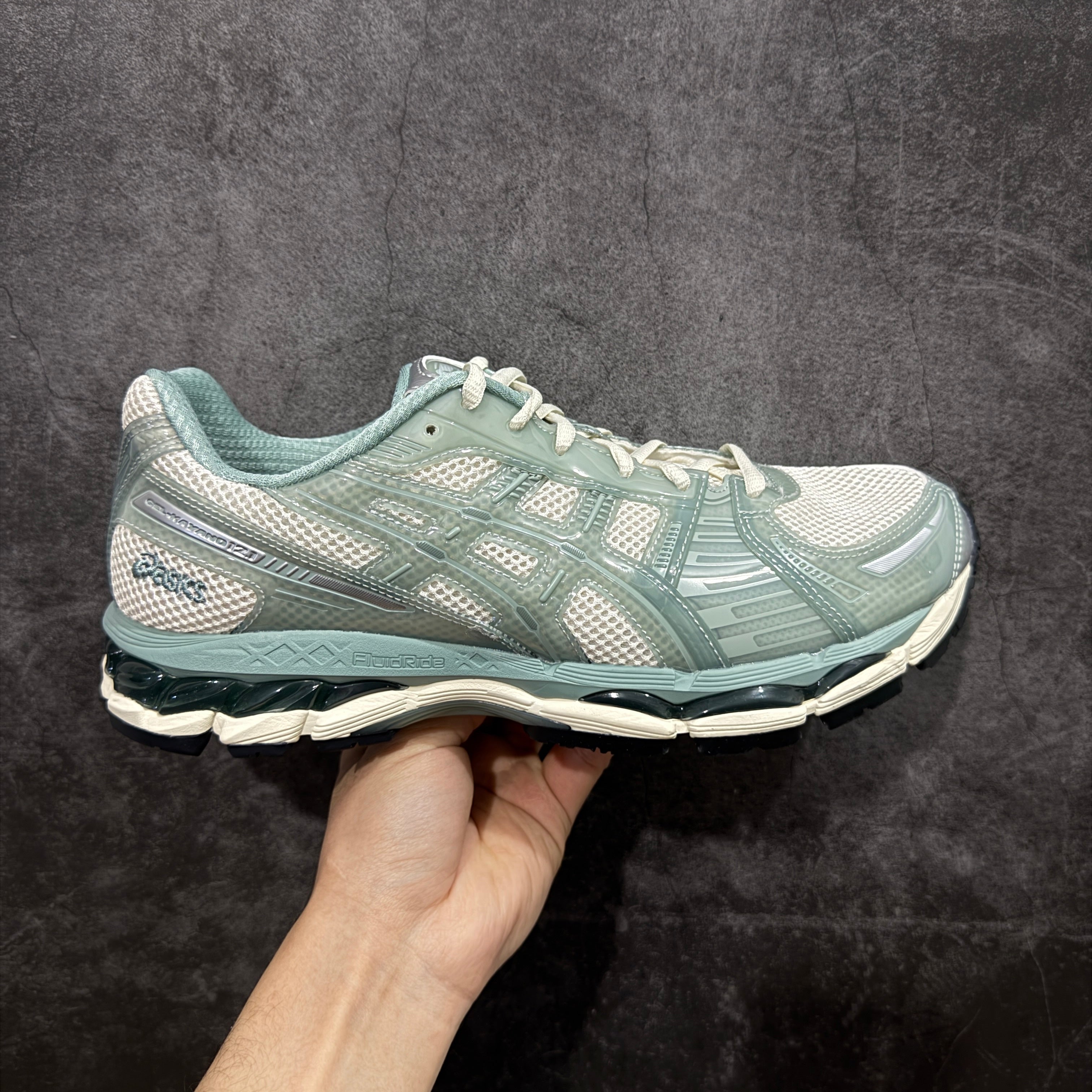 ASICS x Kith Gel-Kayano 12.1 'Cream Sage'
