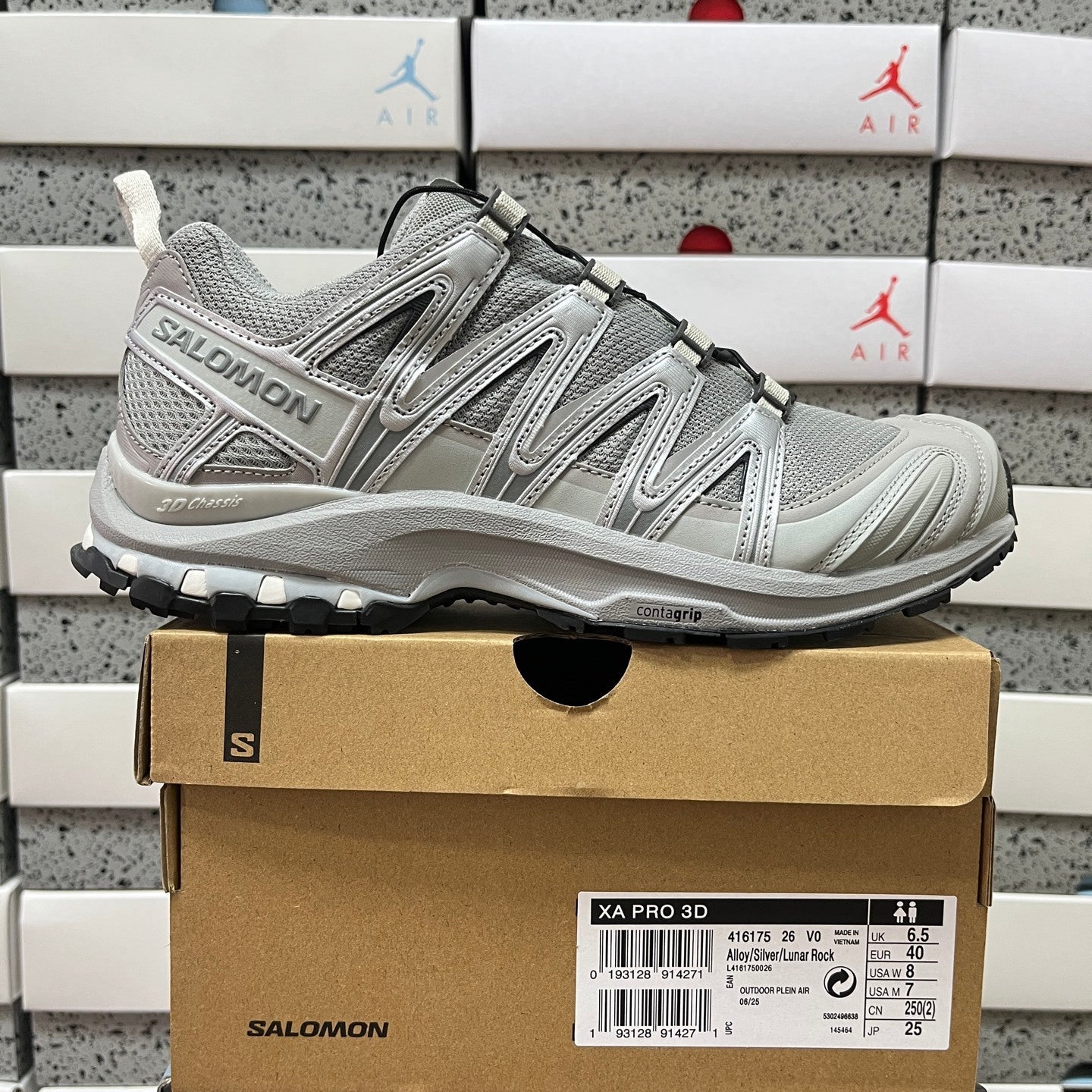 SALOMON-XA Pro 3D 'Alloy Silver Lunar Rock'