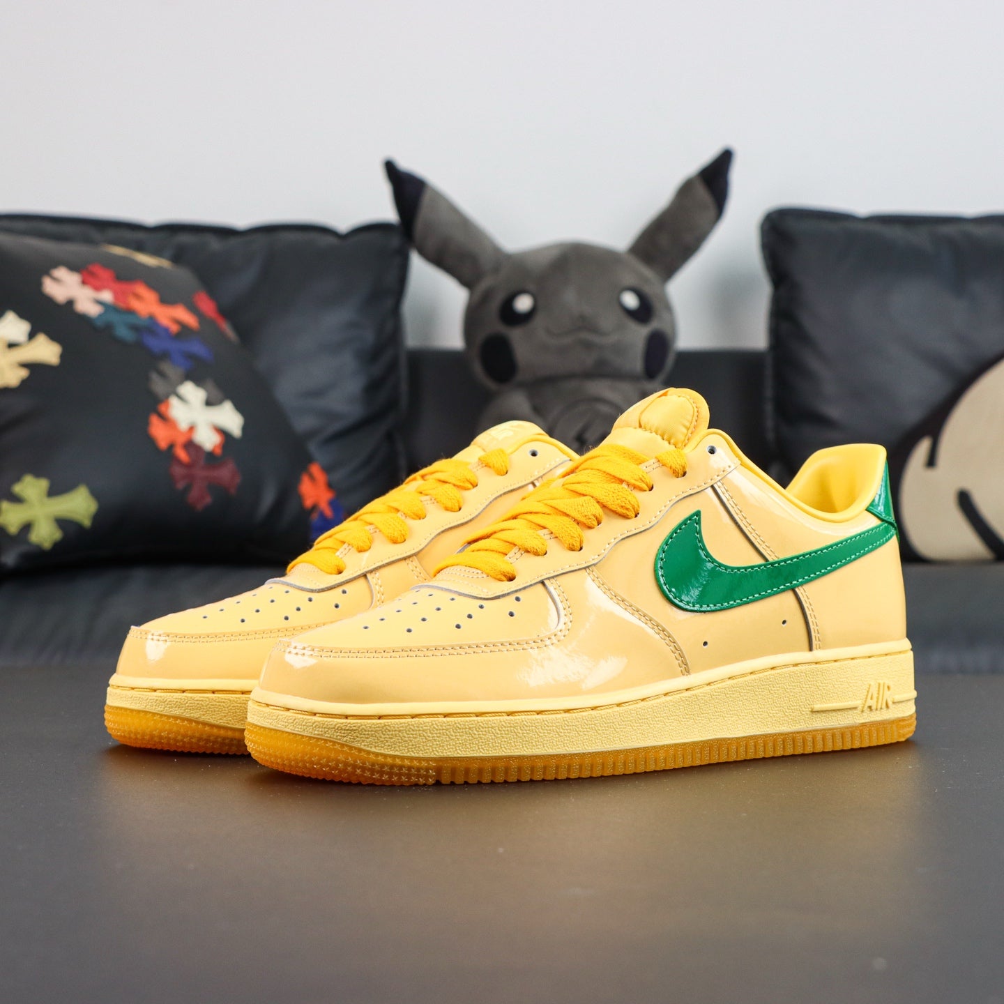 Nike Air Force 1 Low 'Topaz Gold Pine Green Patent'