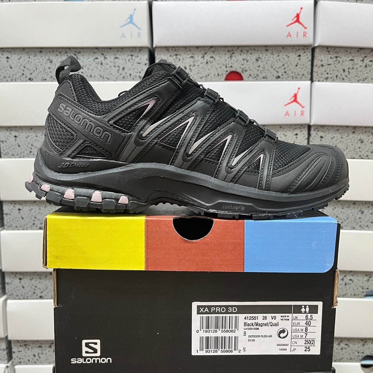 SALOMON-XA Pro 3D 'Black Magnet'