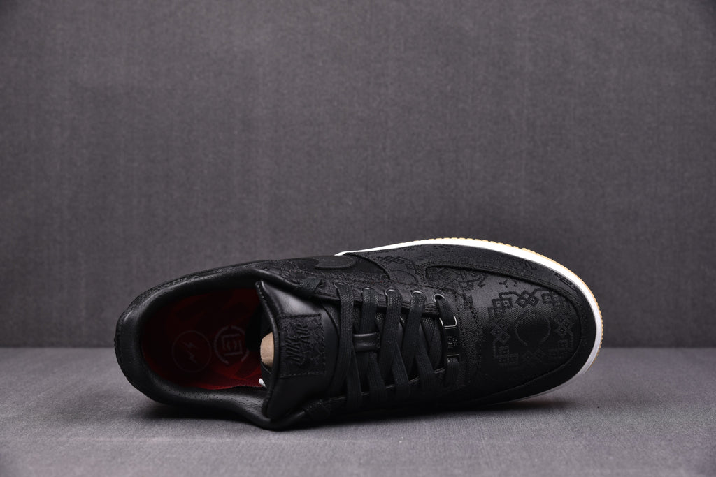 Nike Air Force 1 Low x Fragment Design x CLOT 'Black Silk'
