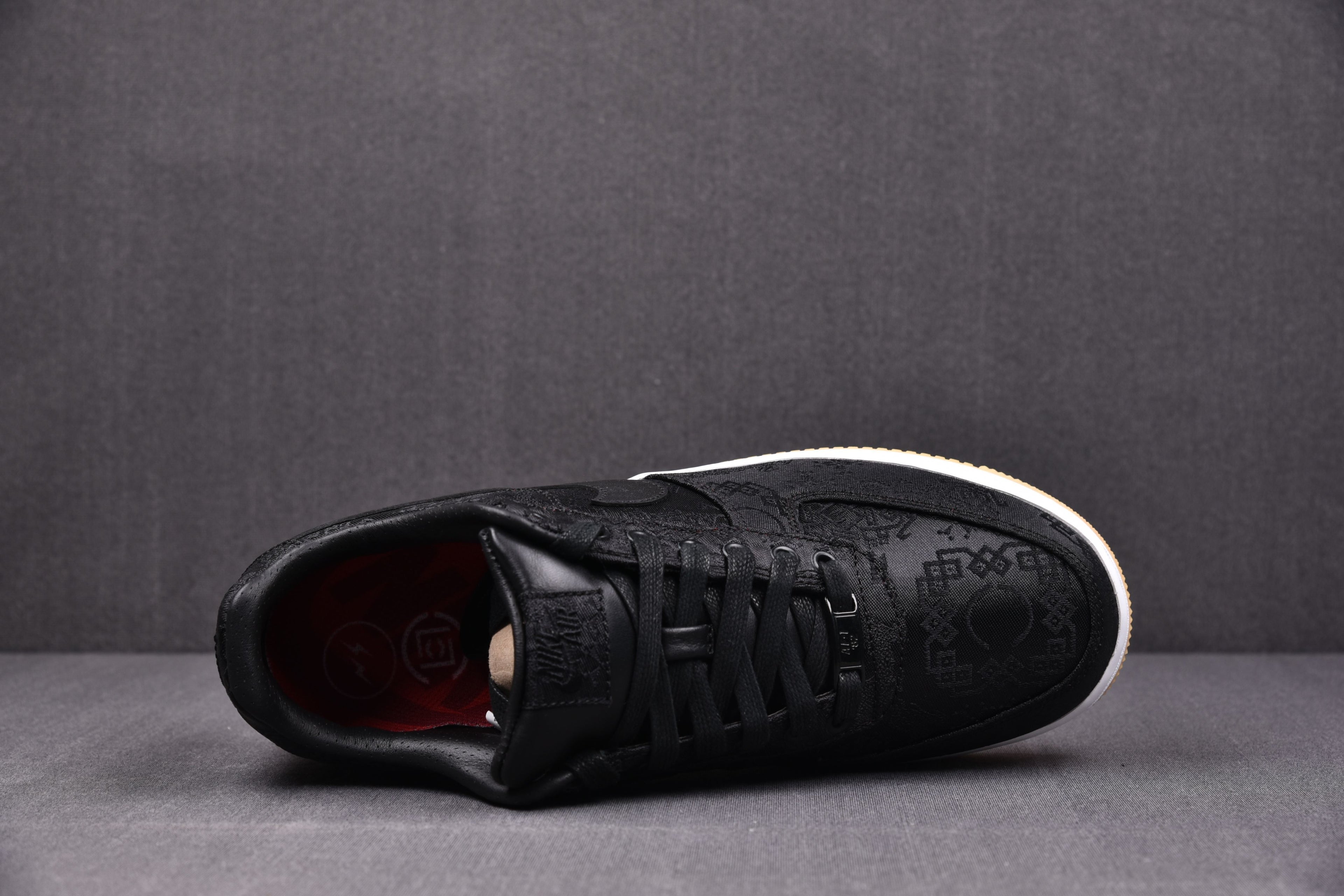 Nike Air Force 1 Low x Fragment Design x CLOT 'Black Silk'