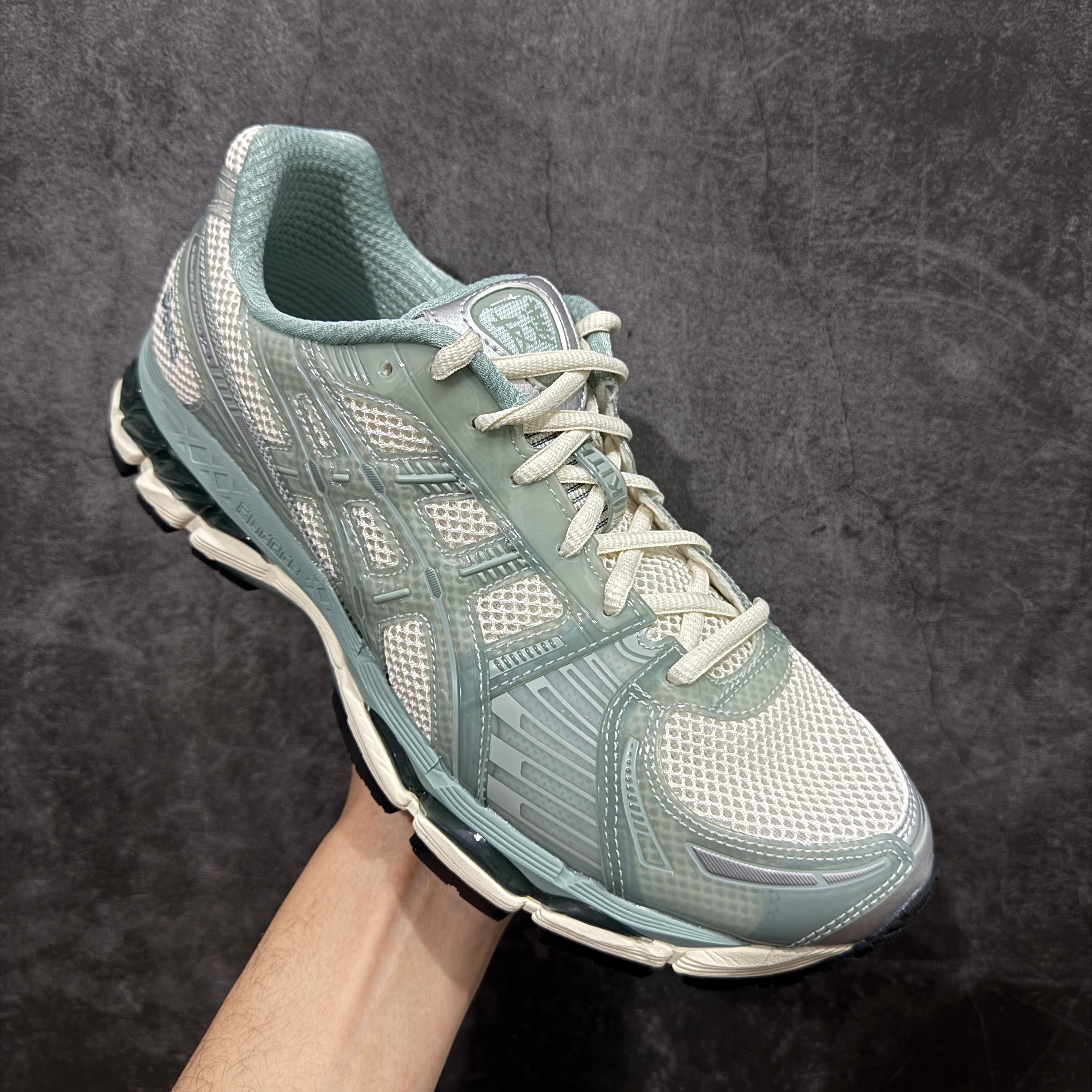 ASICS x Kith Gel-Kayano 12.1 'Cream Sage'