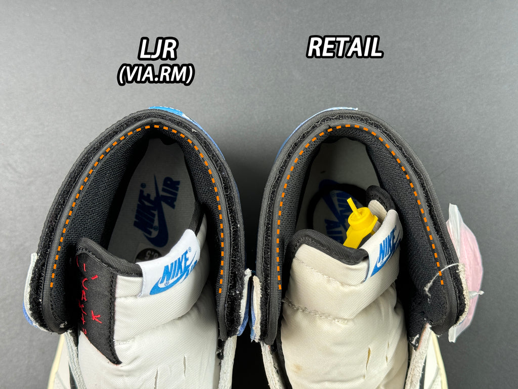 Jordan 1 Retro High x Fragment Design x Travis Scott 'Sail Black Military Blue'