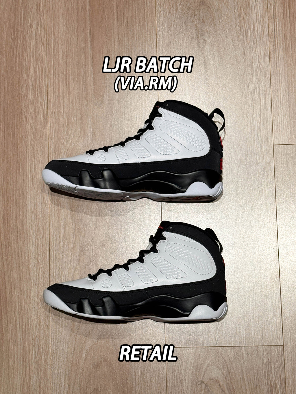 Jordan 9 Retro OG 'Space Jam' 2016