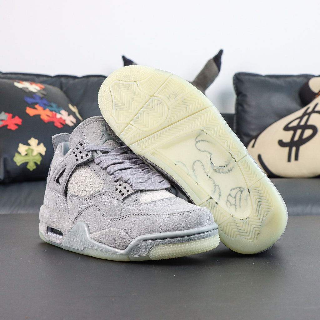 Jordan 4 Retro x KAWS 'Cool Grey'