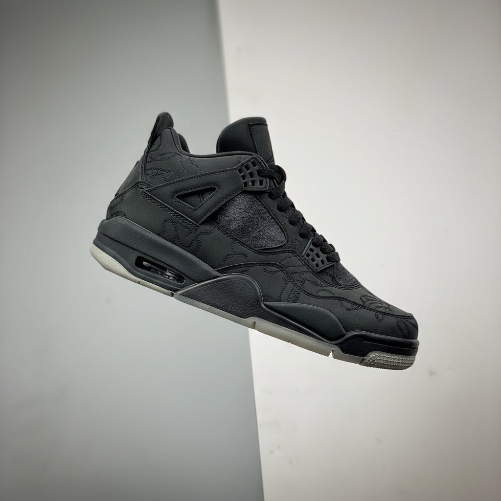 Jordan 4 Retro x KAWS 'Black'