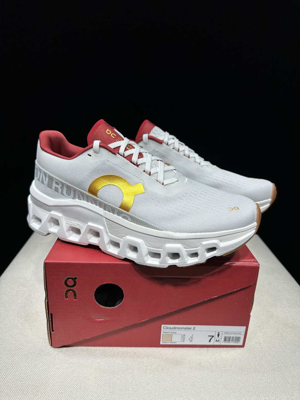ON - Cloudmonster 2 'Red Gold'