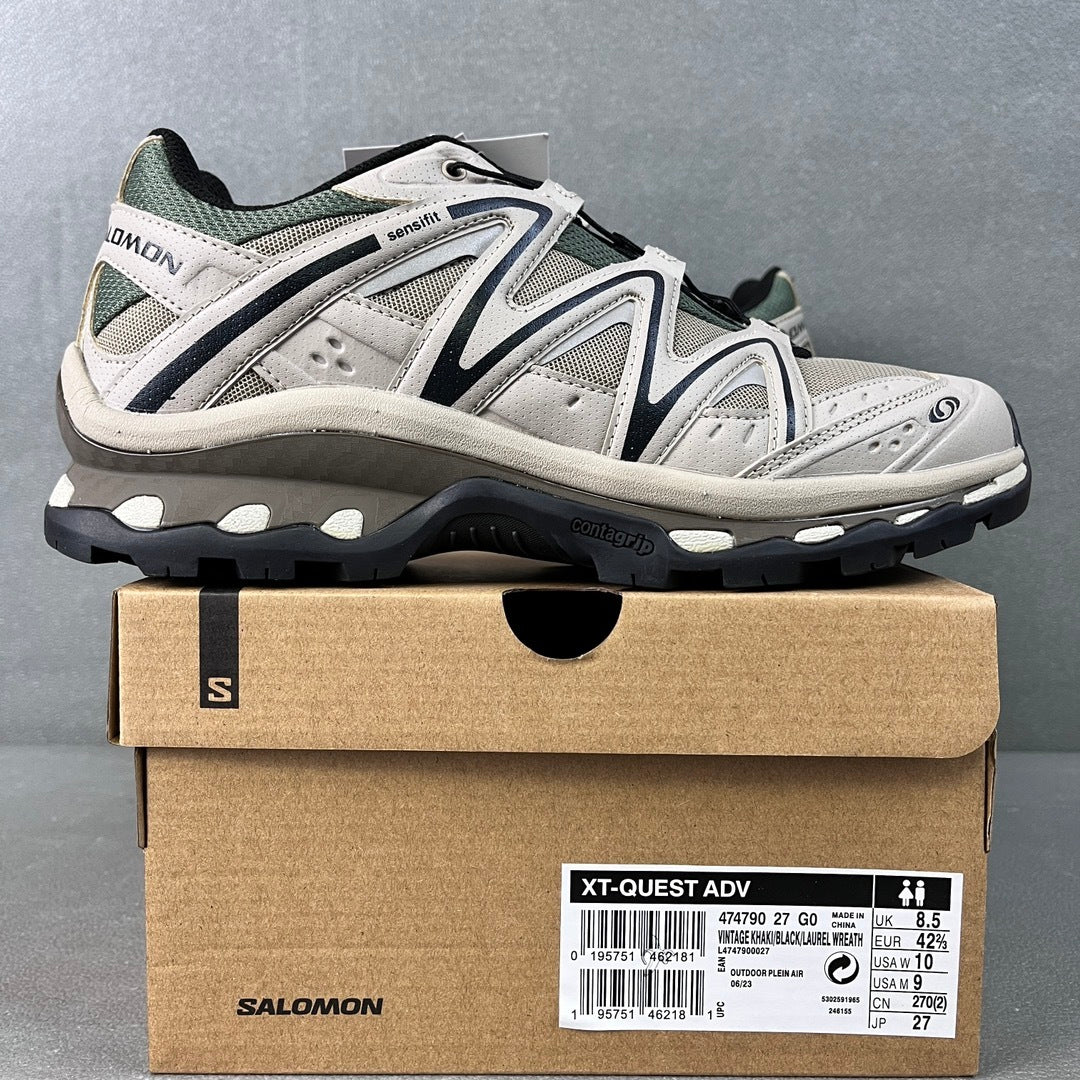 SALOMON-XT-Quest ADV 'Vintage Khaki / Black'