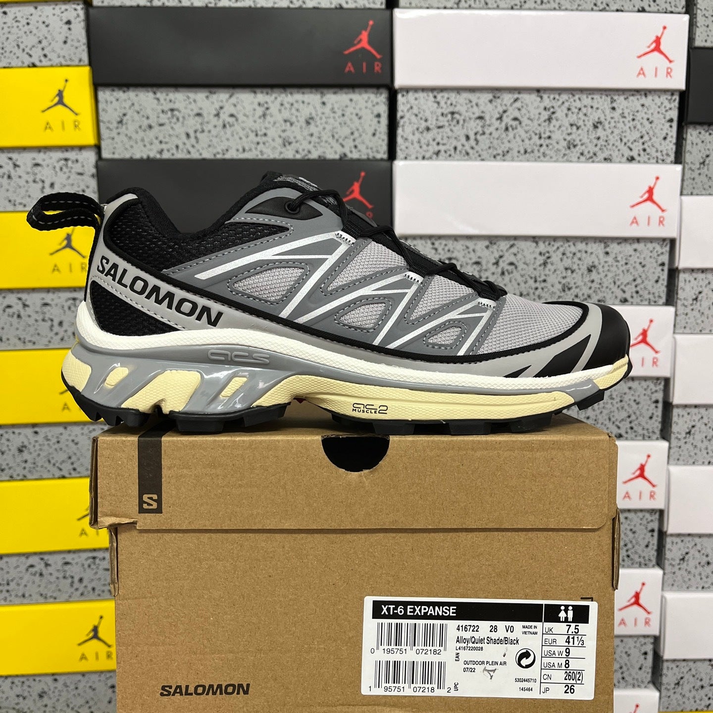 SALOMON-XT-6 Expanse 'Alloy Grey Quiet Shade'