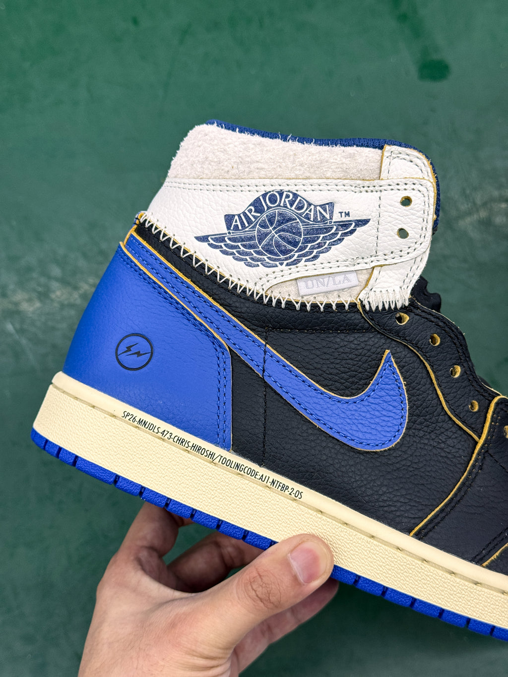 Jordan Air Jordan x Union x Fragment Air Jordan 1 High OG 'Sport Royal'