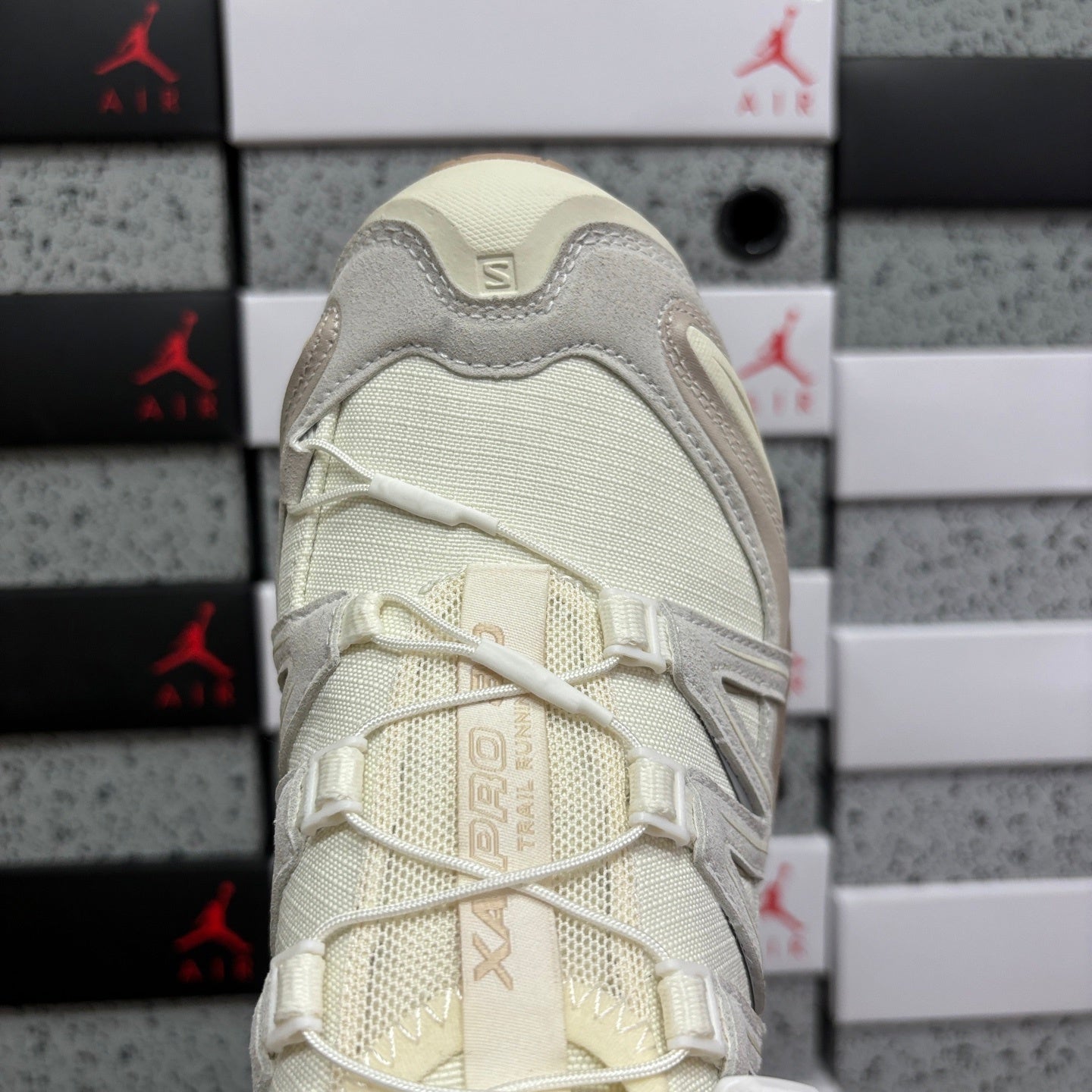 SALOMON-XA Pro 3D Suede 'Vanilla Ice Natural Cement'