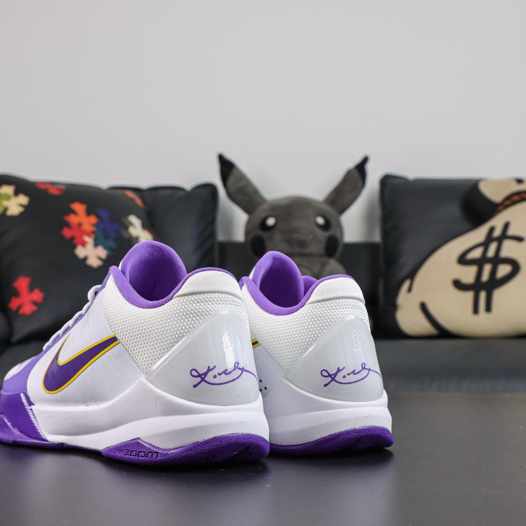 Kobe 5 Protro LSU PE White