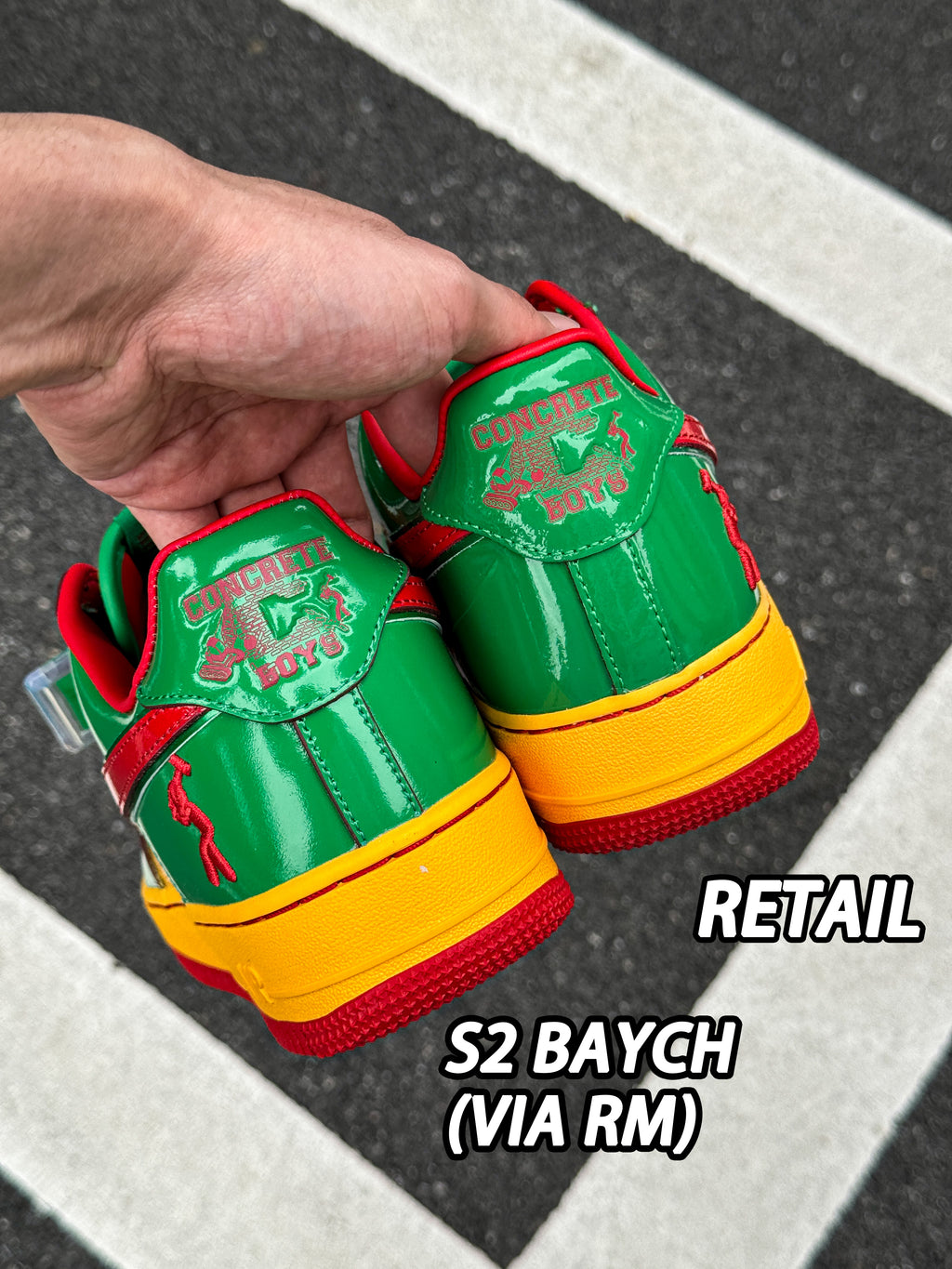 Nike Air Force 1 Low x Lil Yachty Concrete Boys 'Lucky Green'