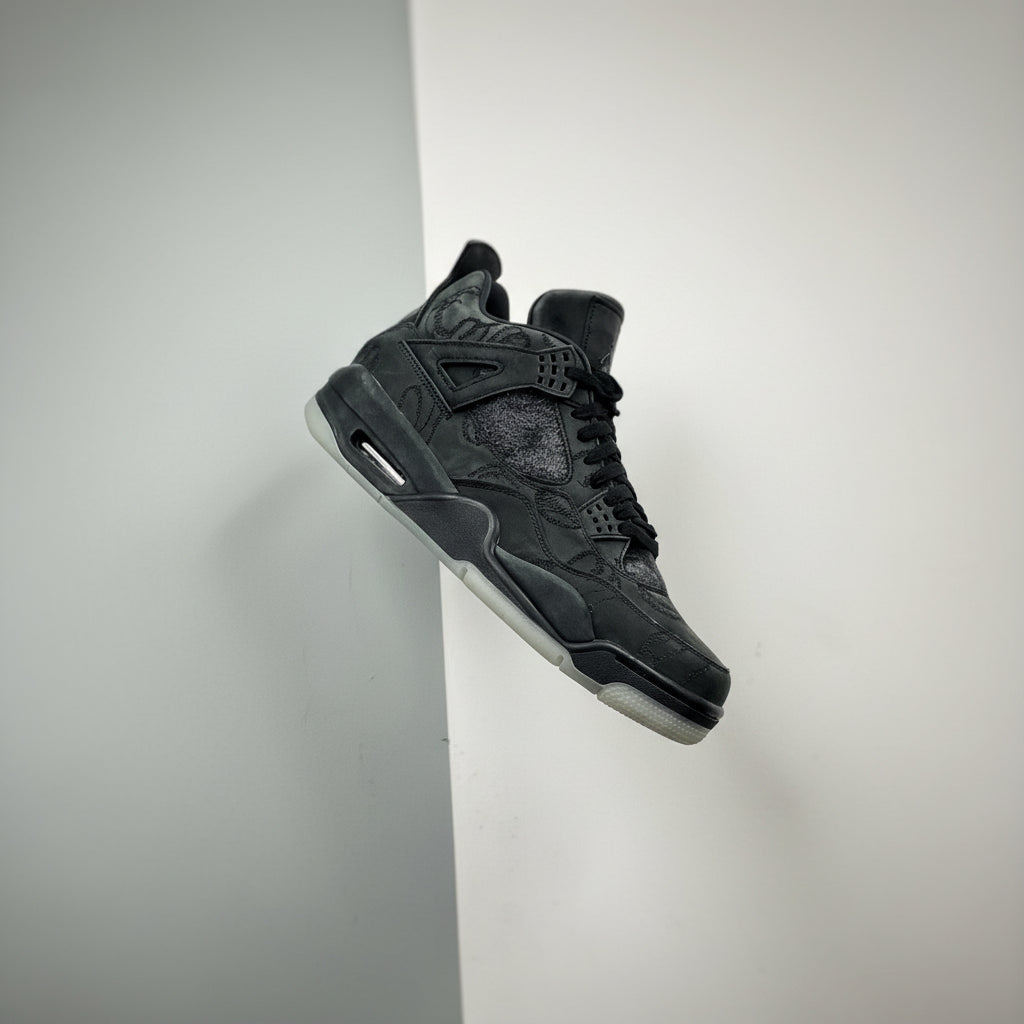 Jordan 4 Retro x KAWS 'Black'