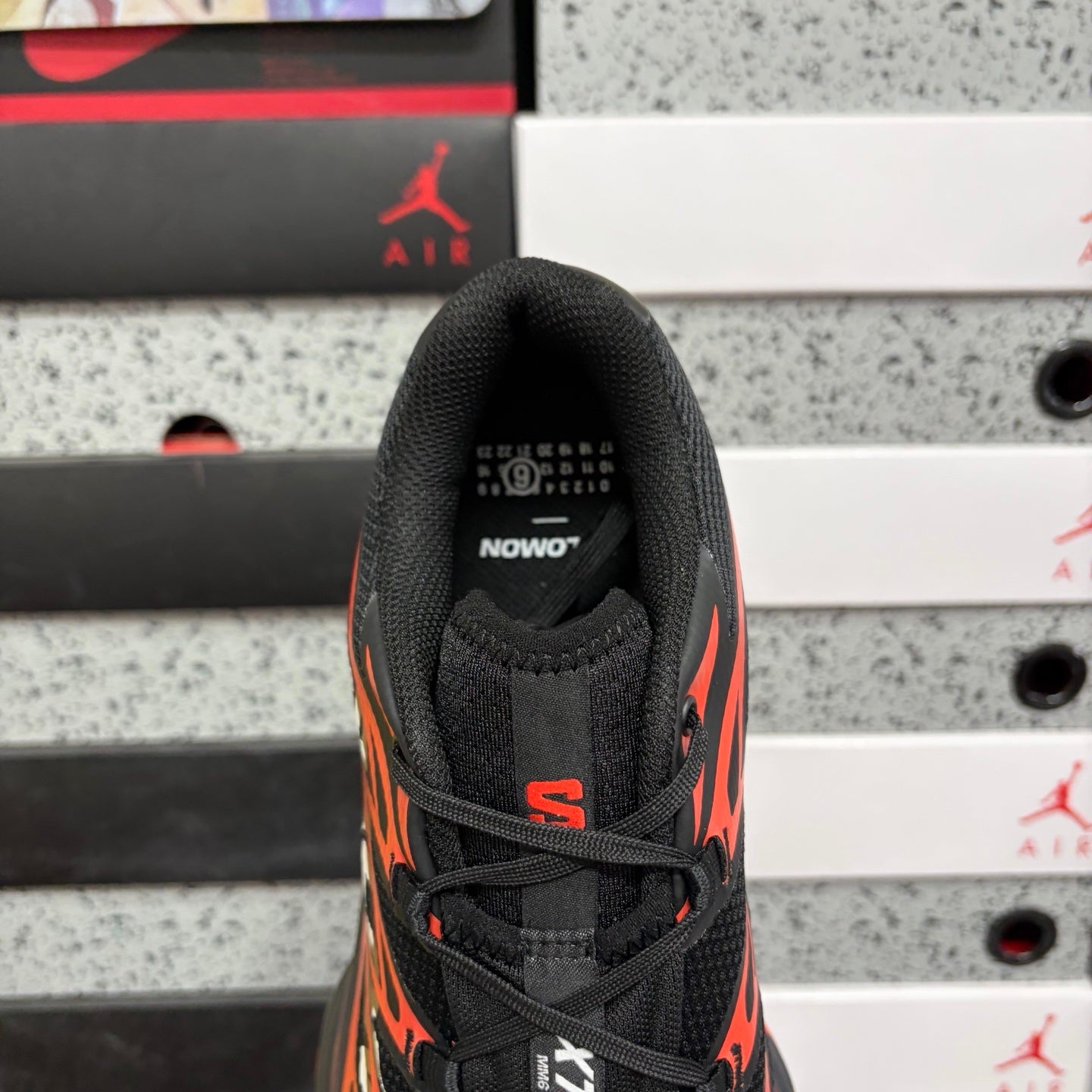 SALOMON-XT-MM6 Maison Margiela 'Black Orange'