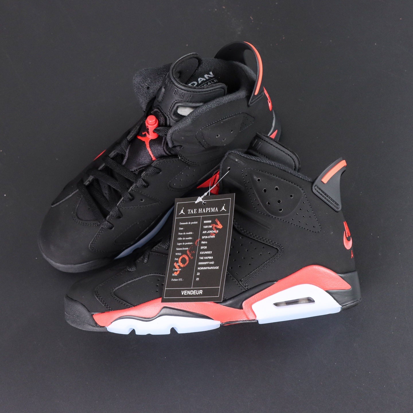 Jordan 6 Retro 'Infrared Salesman'