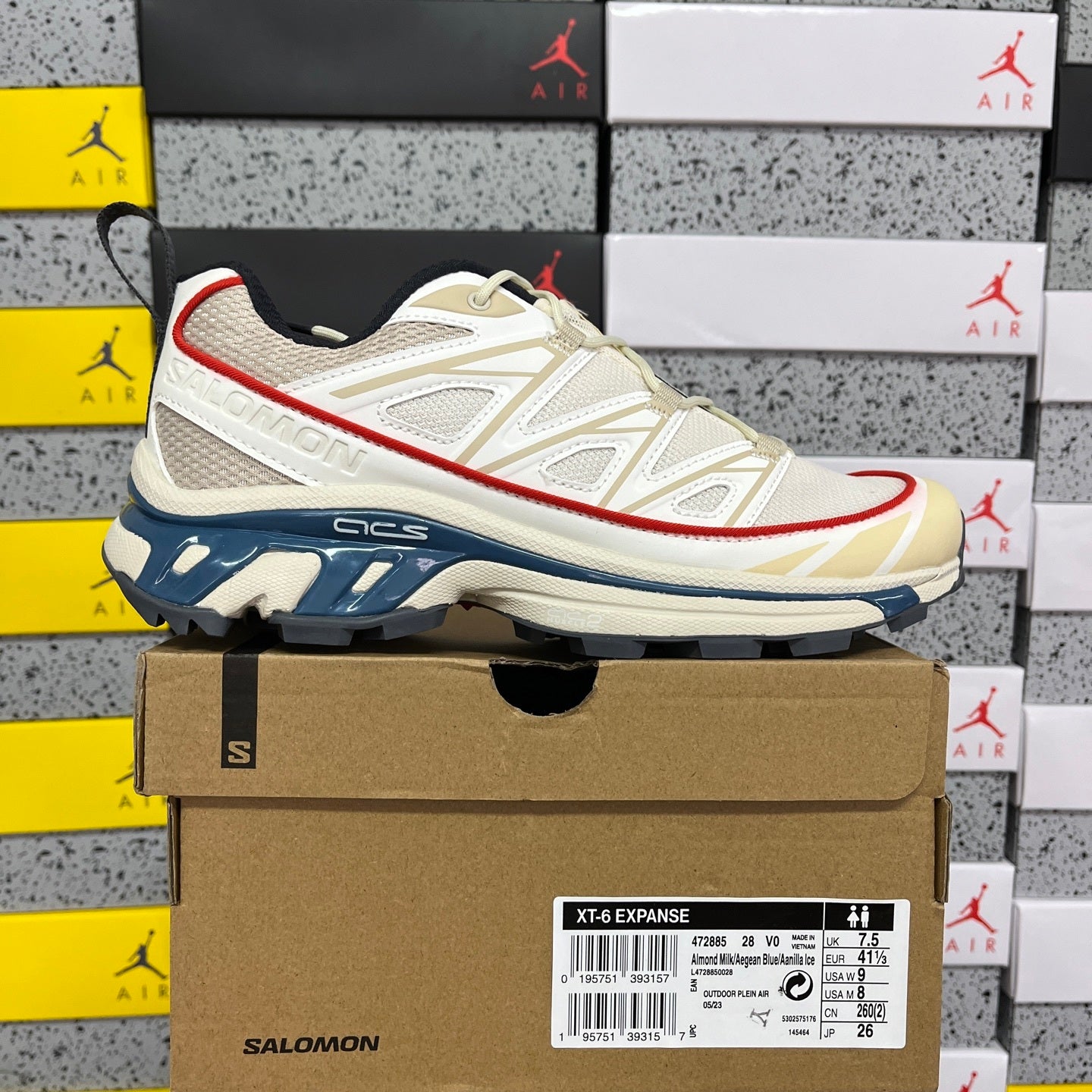 SALOMON-XT-6 Expanse 'Almond Cream'
