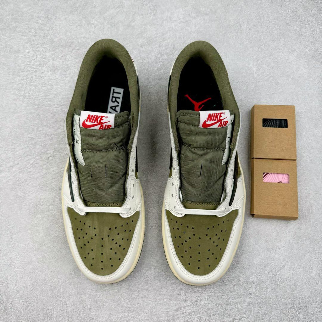 Jordan 1 Retro Low OG SP x Travis Scott 'Medium Olive'