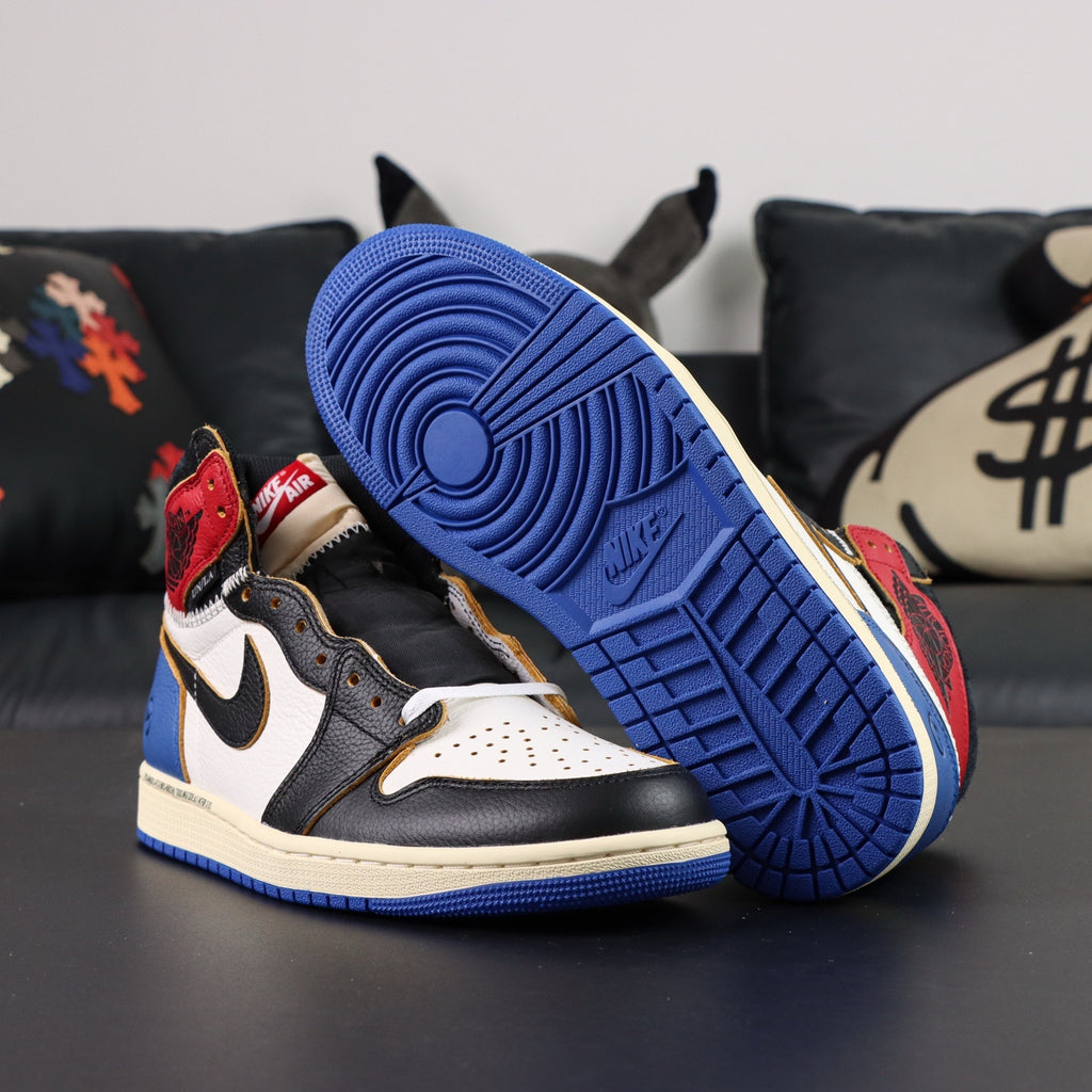Jordan 1 Retro High x Fragment x Union LA OG SP 'Varsity Red Sport Royal'