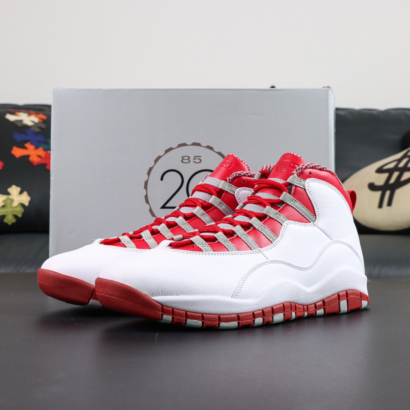 Jordan 10 Retro 'Red Steel'