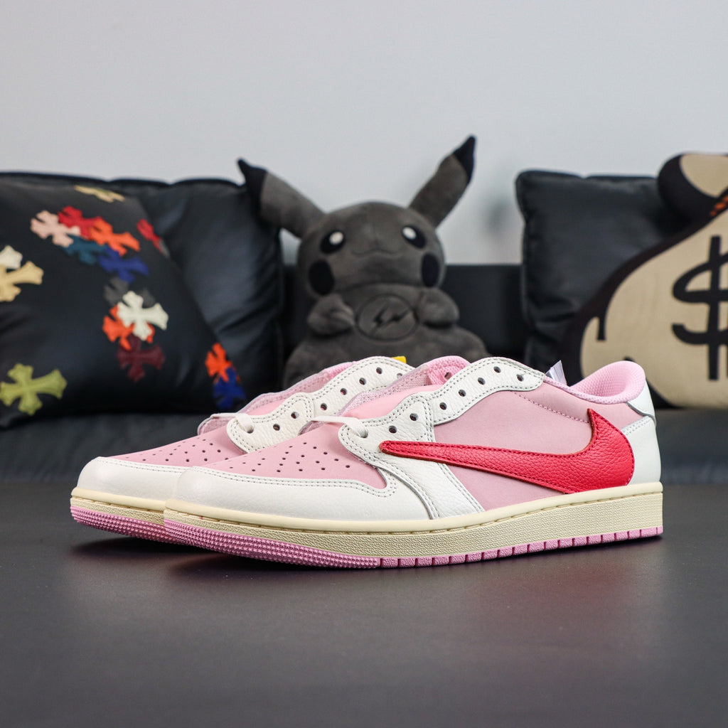 Jordan 1 Low OG x Travis Scott 'Tropical Pink'