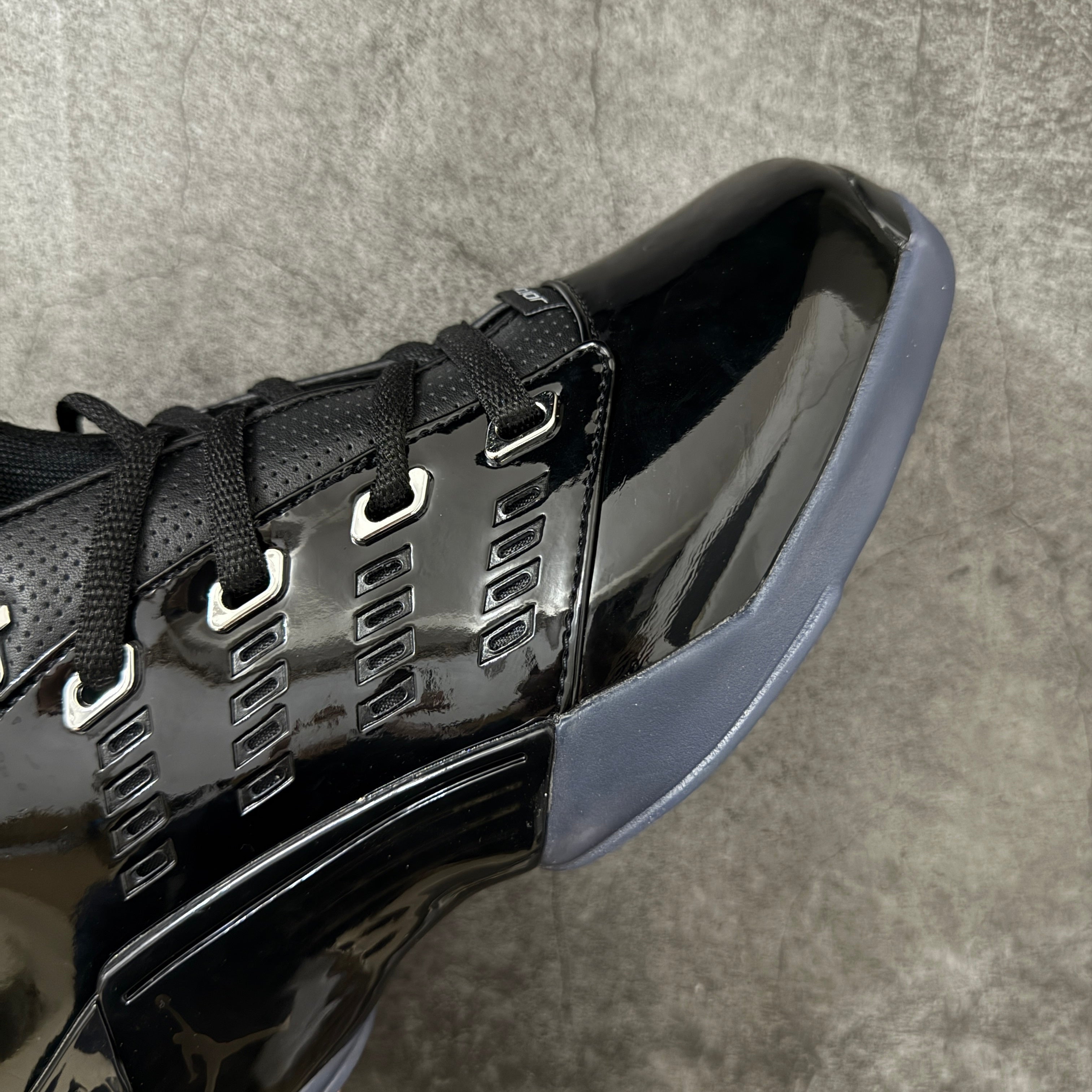 Jordan 17 Low 'Black Patent'