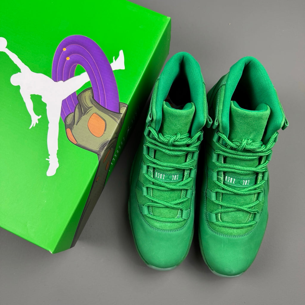 Jordan 11 Retro High Green Screen Monstars