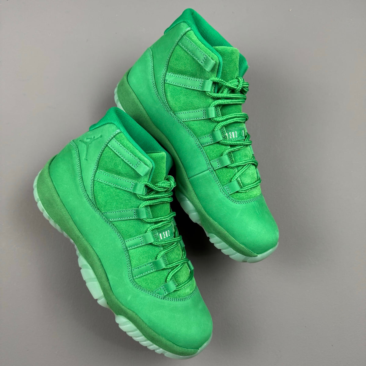 Jordan 11 Retro High Green Screen Monstars