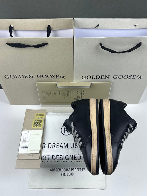 Golden Goose Ball-Star 'Black Nappa Black Suede Star/Black Nappa Heel Tab'