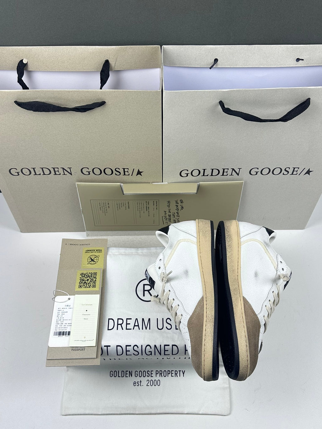 Golden Goose Ball-Star 'Metallic Green Star/Black Crocodile Print Heel Tab'