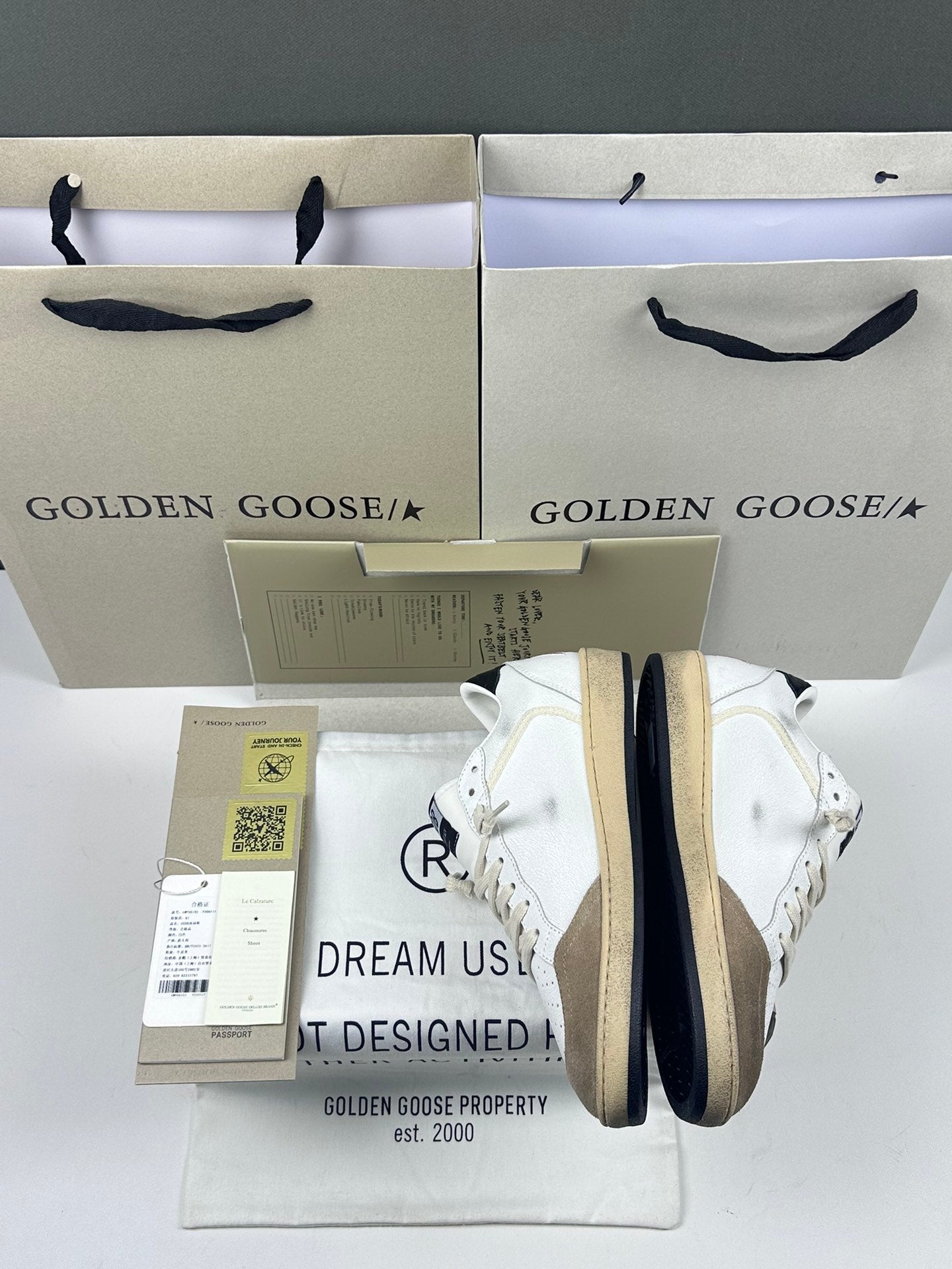 Golden Goose Ball-Star 'Metallic Green Star/Black Crocodile Print Heel Tab'