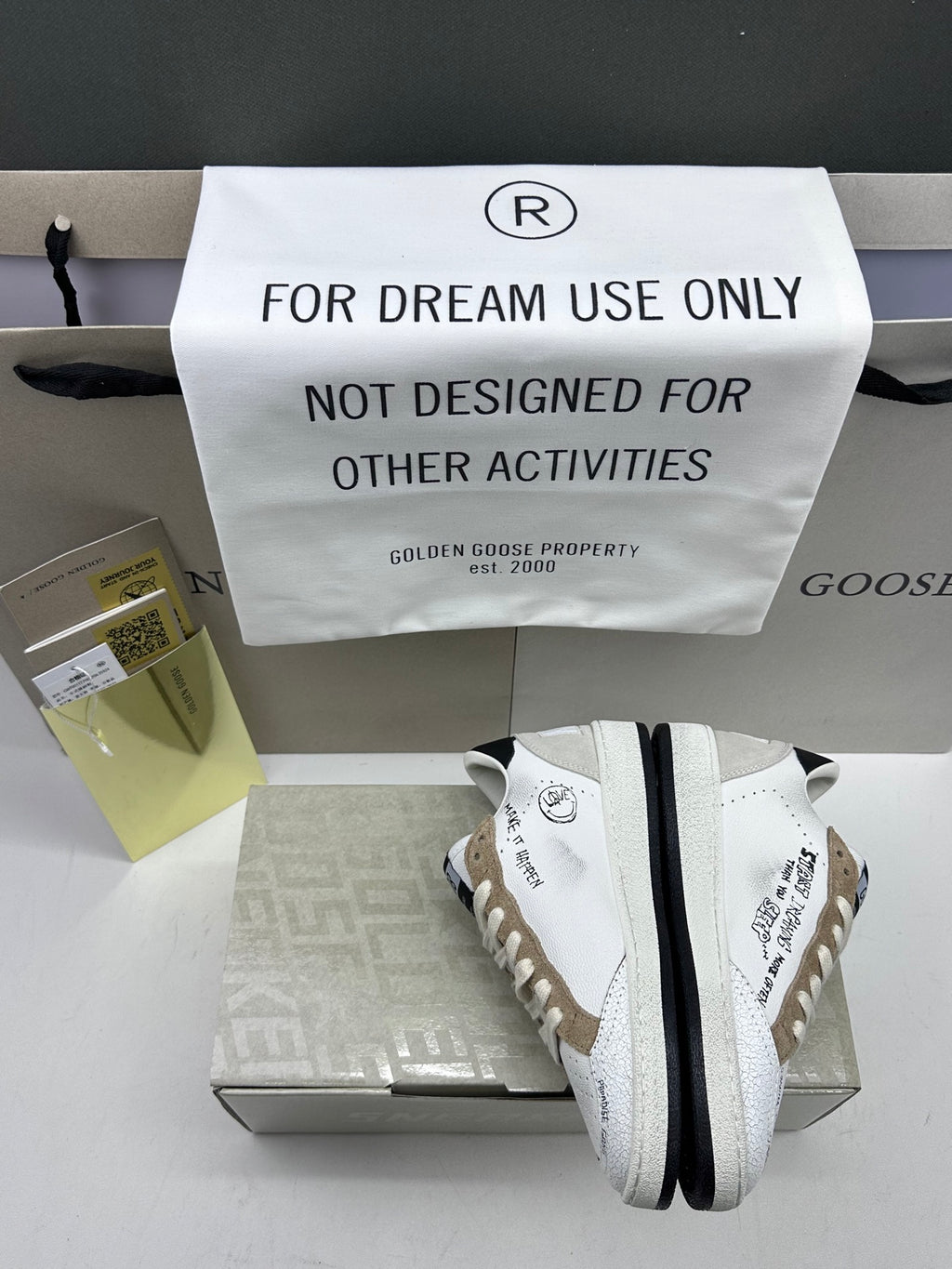 Golden Goose Ball-Star 'Brown Suede Star/Black Heel Tab'