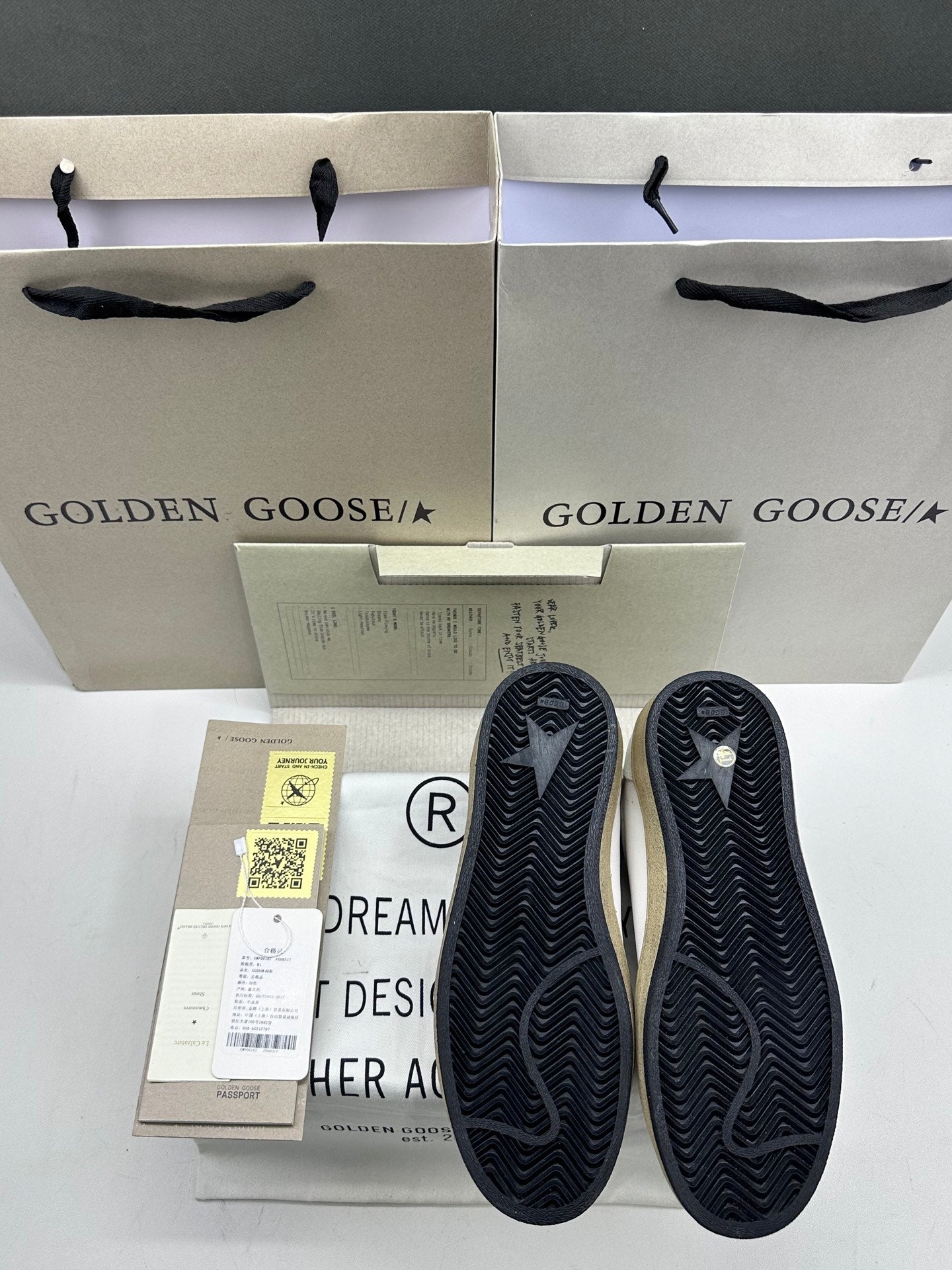 Golden Goose Ball-Star 'Metallic Bronze Star/Brown Snake Print Heel Tab'