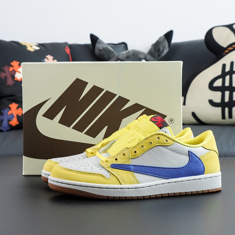 Jordan 1 Retro Low OG SP x Travis Scott 'Canary'