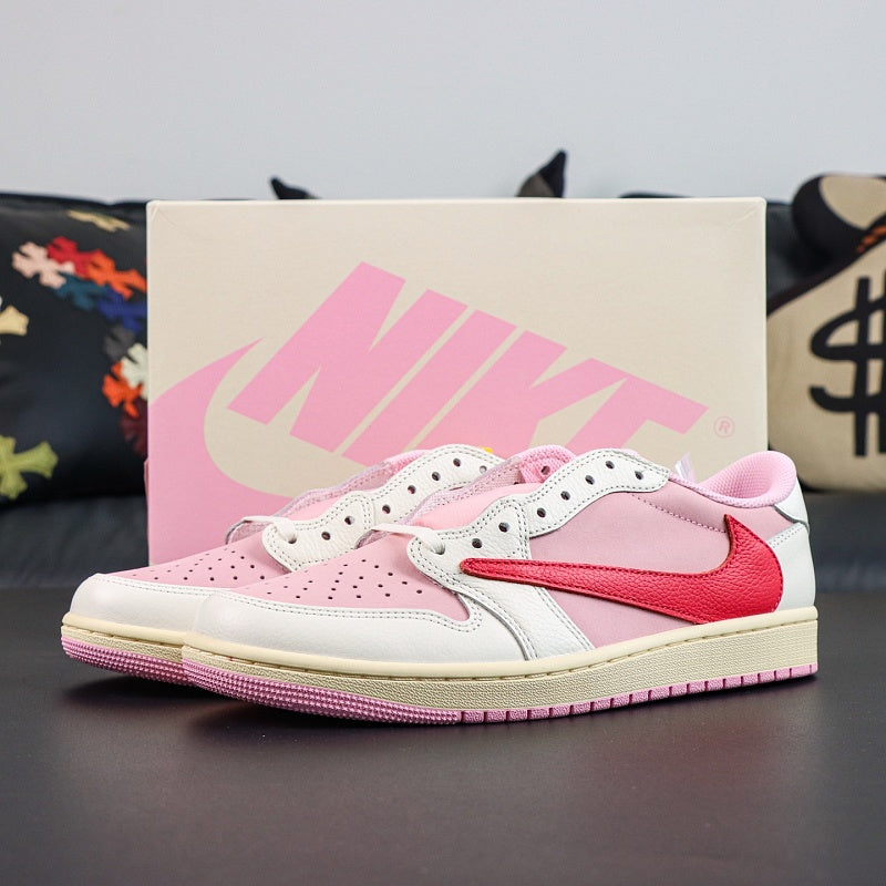 Jordan 1 Low OG x Travis Scott 'Tropical Pink'