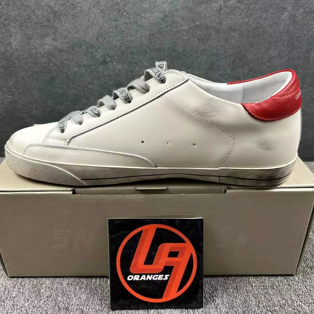 Golden Goose Super-Star 'Navy Star Red Tab'