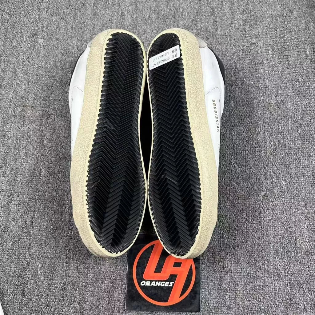 Golden Goose Super-Star 'No Star Shiny Black Tab'