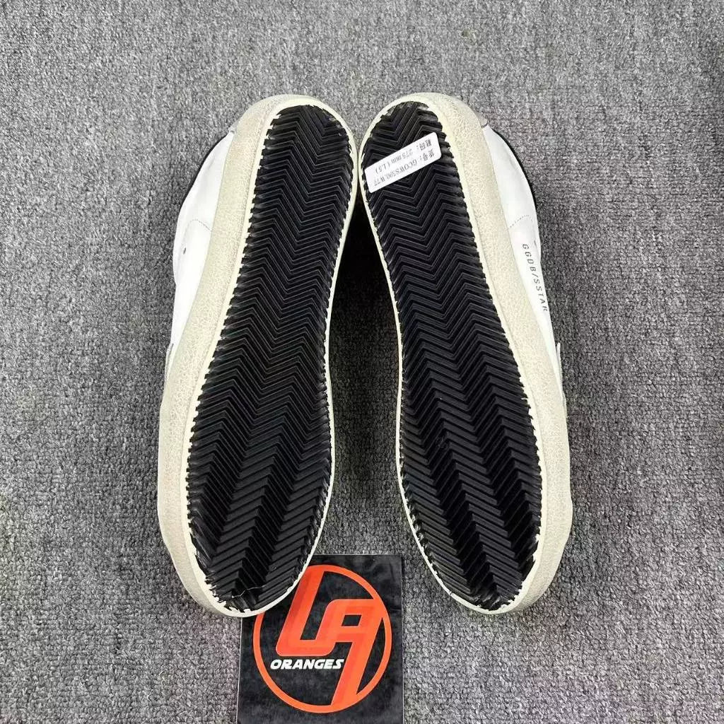 Golden Goose Super-Star 'White Blue Red Lace Black Tab'