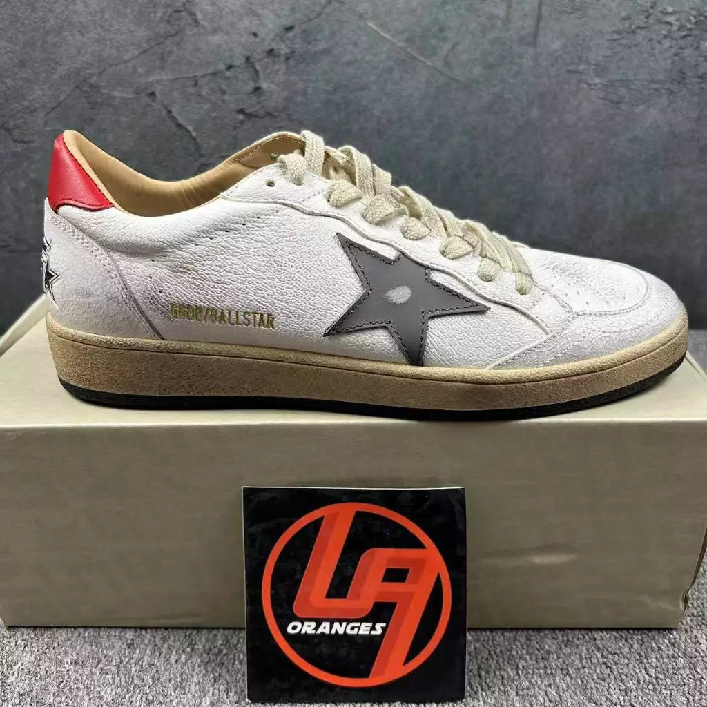Golden Goose Ball-Star 'Grey Star/Red Tab'