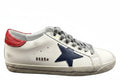 Golden Goose Super-Star 'Navy Star Red Tab'