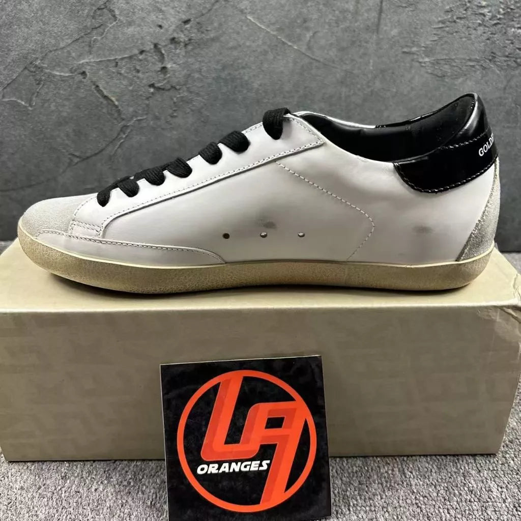 Golden Goose Super-Star 'No Star Shiny Black Tab'