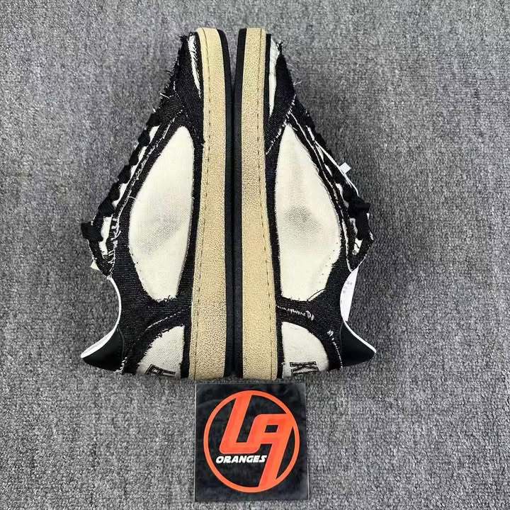 Golden Goose Ball-Star 'LTD Black Star & Tab'