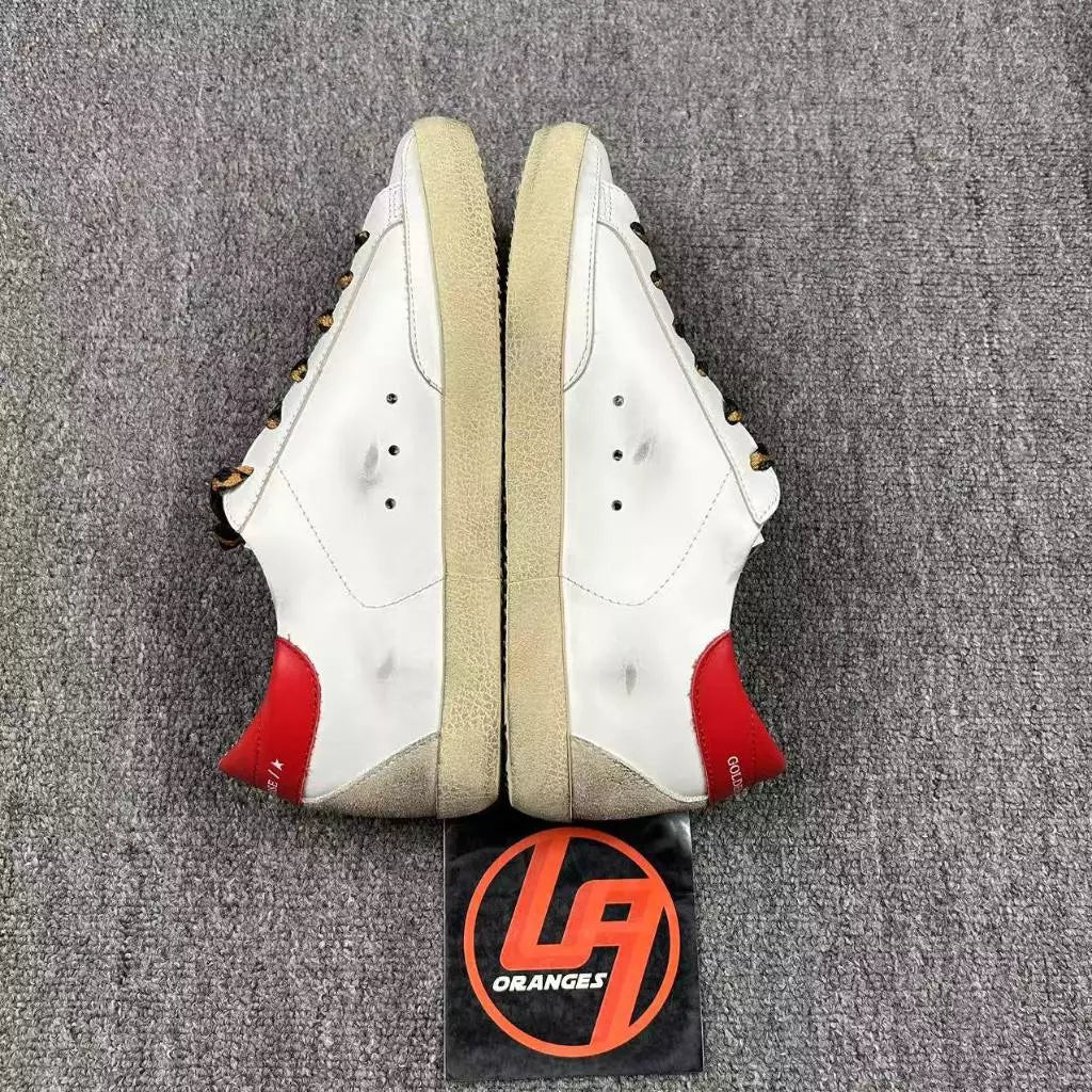 Golden Goose Super-Star 'Black Gem Star Red Tab'